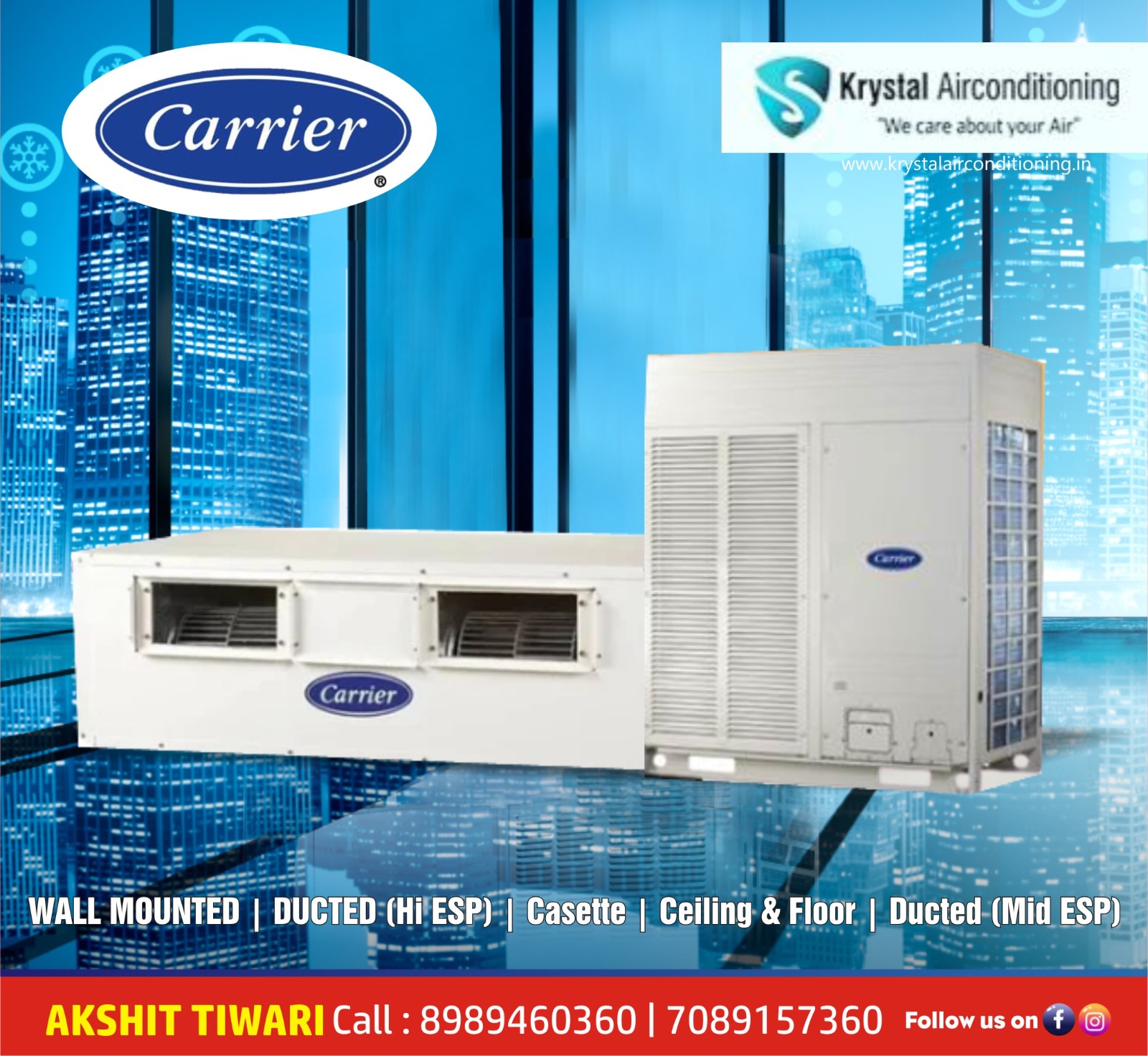 Best Dealer for Carrier VRF System in Indore